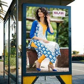 Nilaya Collection Bus Stop Banner