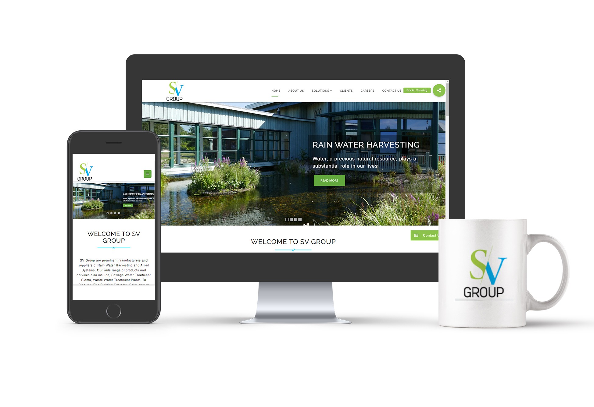 SV Group Responsive Website Design Pune