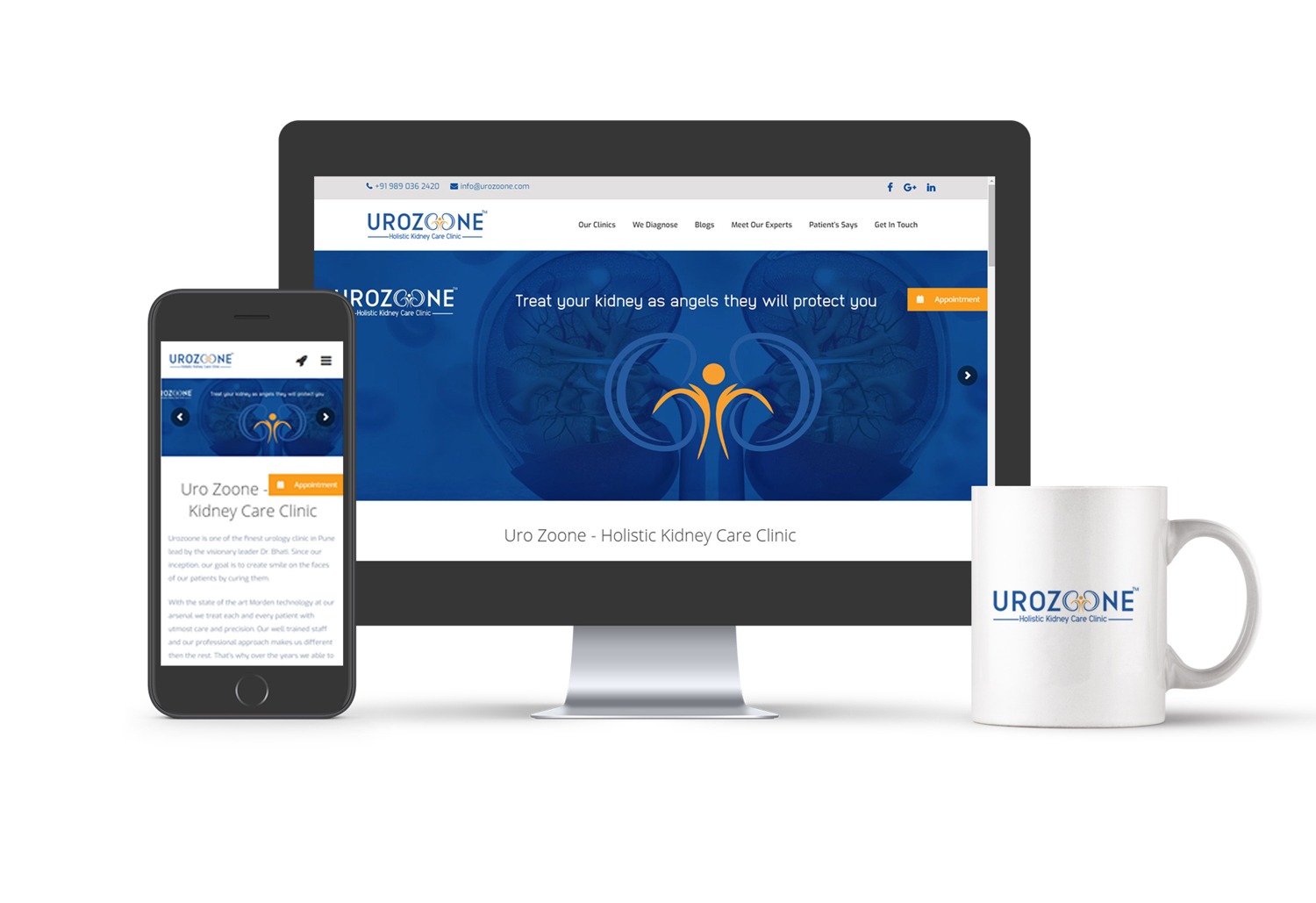 Website Designed for Urology Surgeon Pune