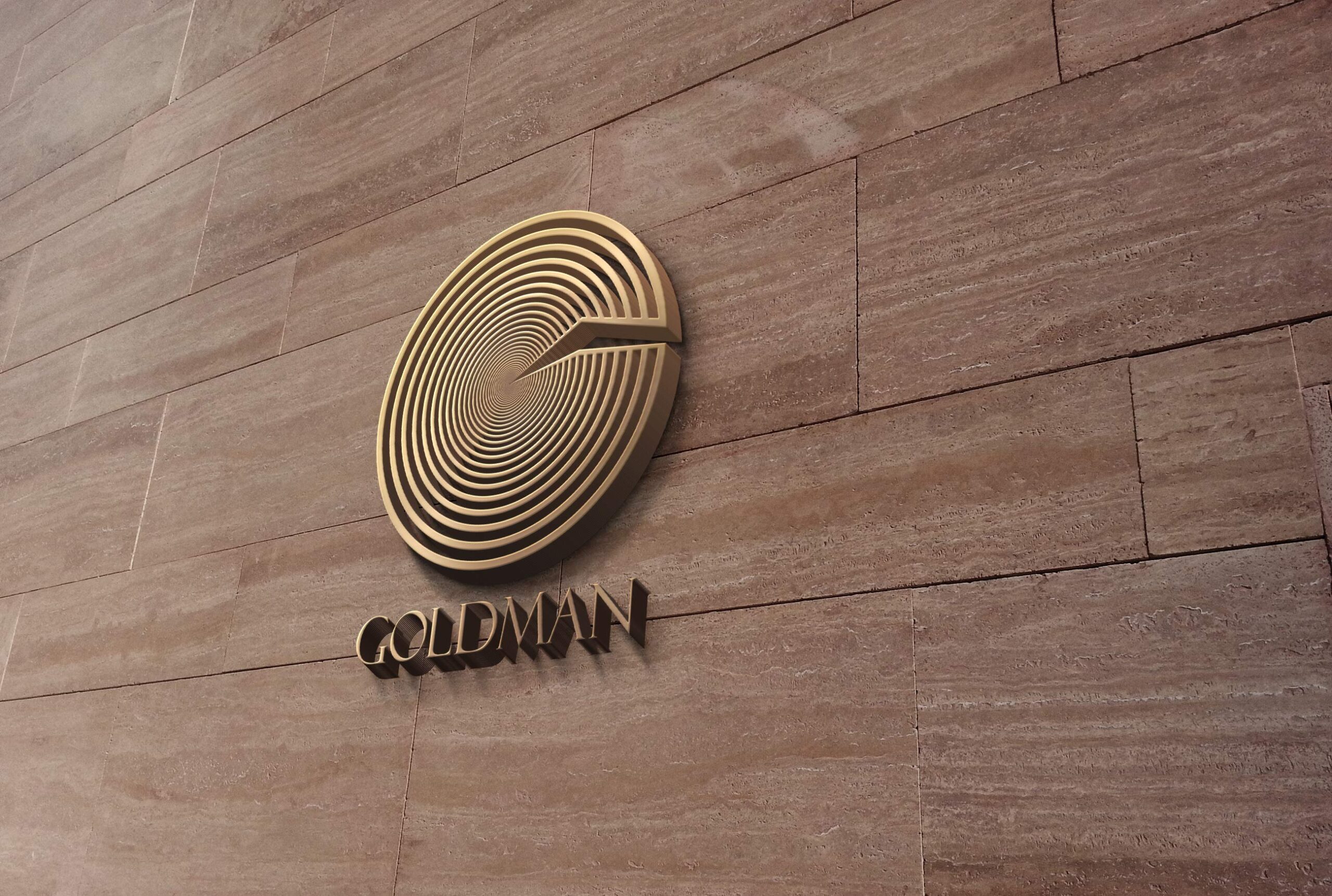 Goldman Logo Design by WDsoft