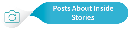 Social media writing content about inside stories