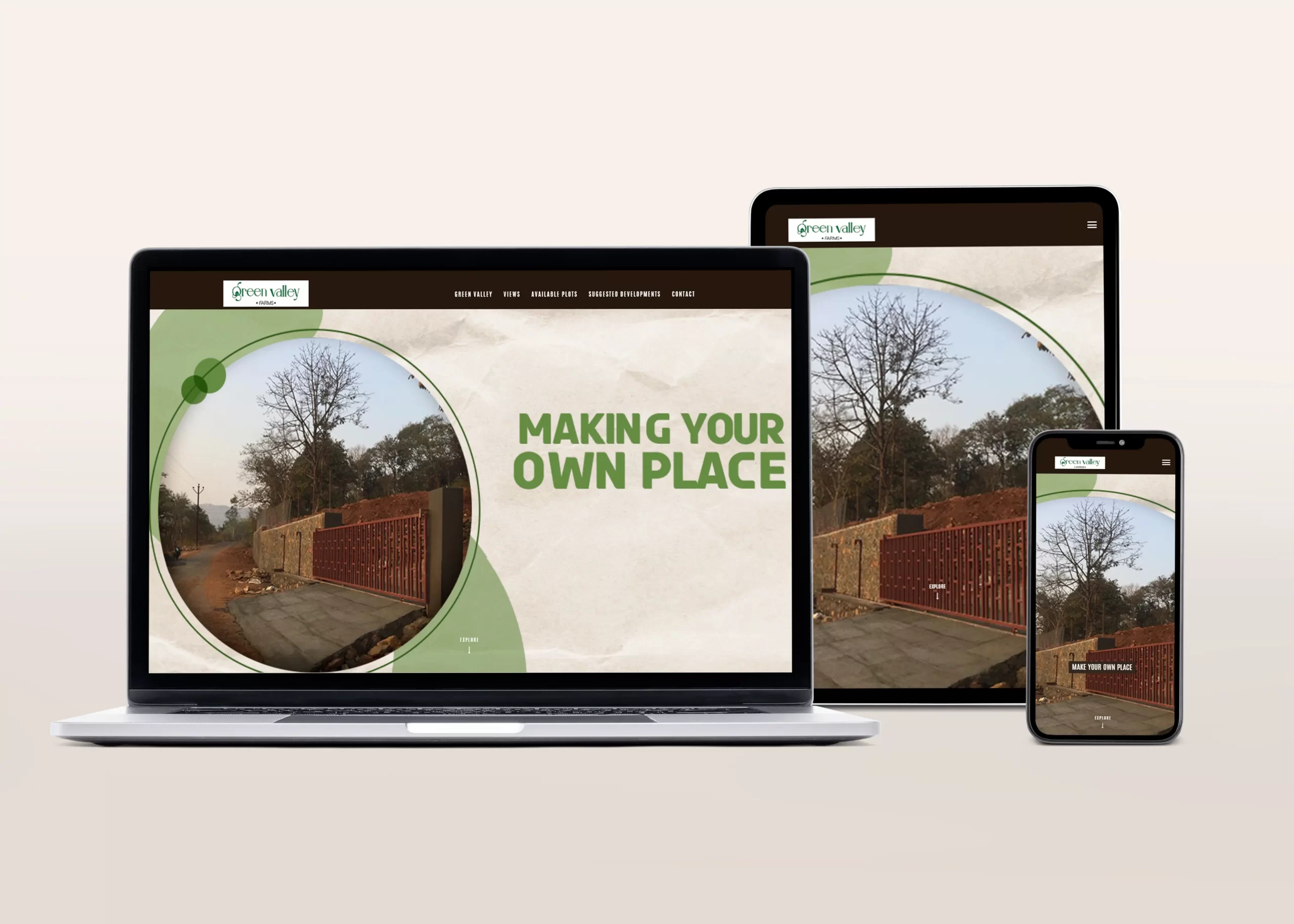 Green Valley Website Design