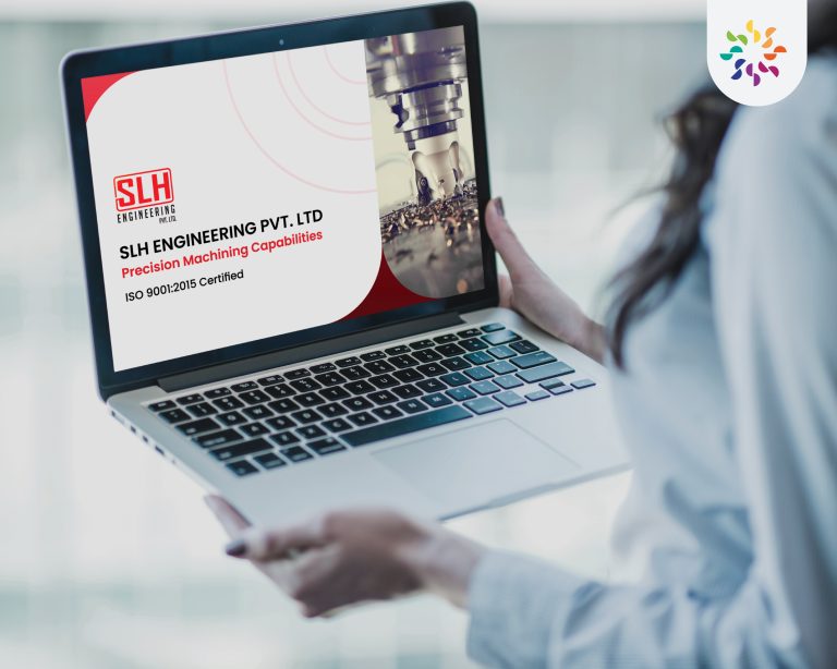 Machinery Manufacturing company ppt design by wdsoft