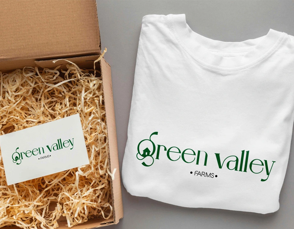 Green-Valley Logo Design by WDSOFT