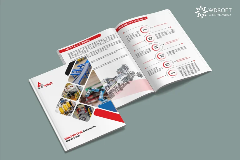 Brochure design service for precision engineering Industry
