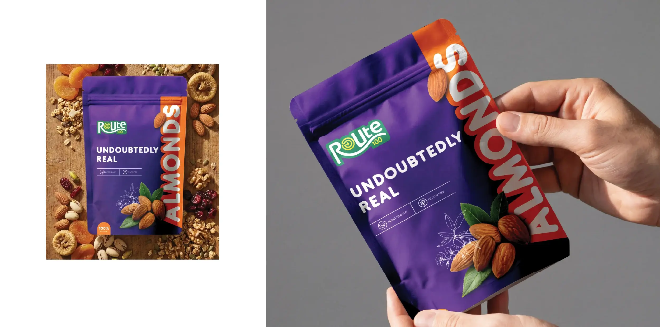 Dry Fruits Packaging Design by WDSOFT